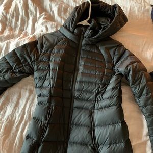 Lululemon black bomber coat/jacket